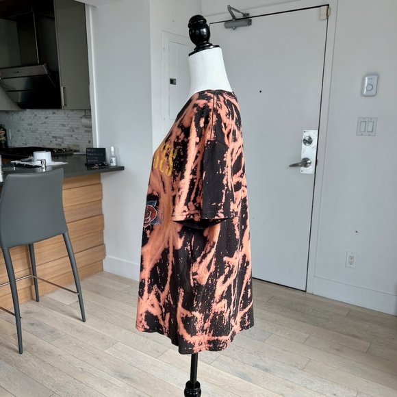 Upcycled ✨Guns n’ Roses Oversized Retro Graphic Tee | XXL | Black - Picture 4 of 8